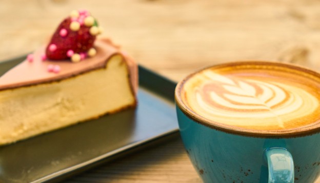 Coffee and a cake