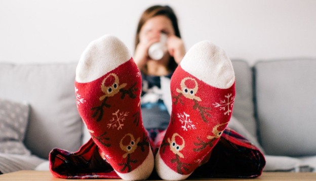 Relaxing at Christmas