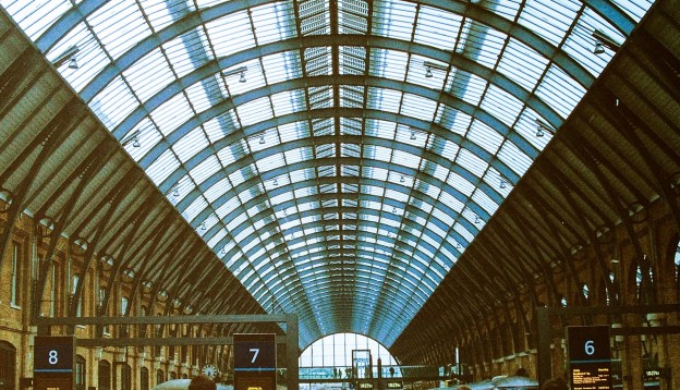 ceiling at King's Cross
